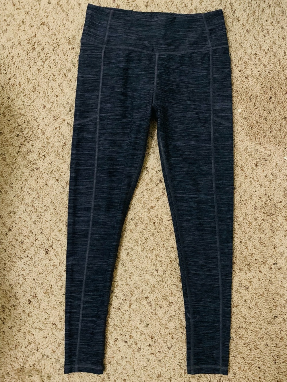 Victoria's Secret Navy Space-Dye Leggings